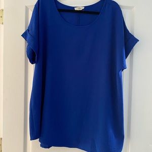 Royal Blue Blouse